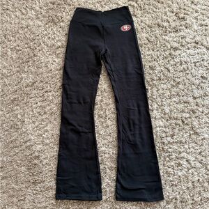 NFL Black Women's Flared Leggings